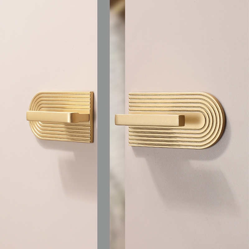 Furniture Hardware High End - Gold Cabinet Door Handles Modern Simple