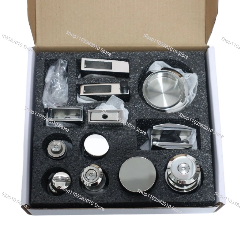 Furniture Hardware Fittings - Stainless Steel Shower Glass Sliding Door