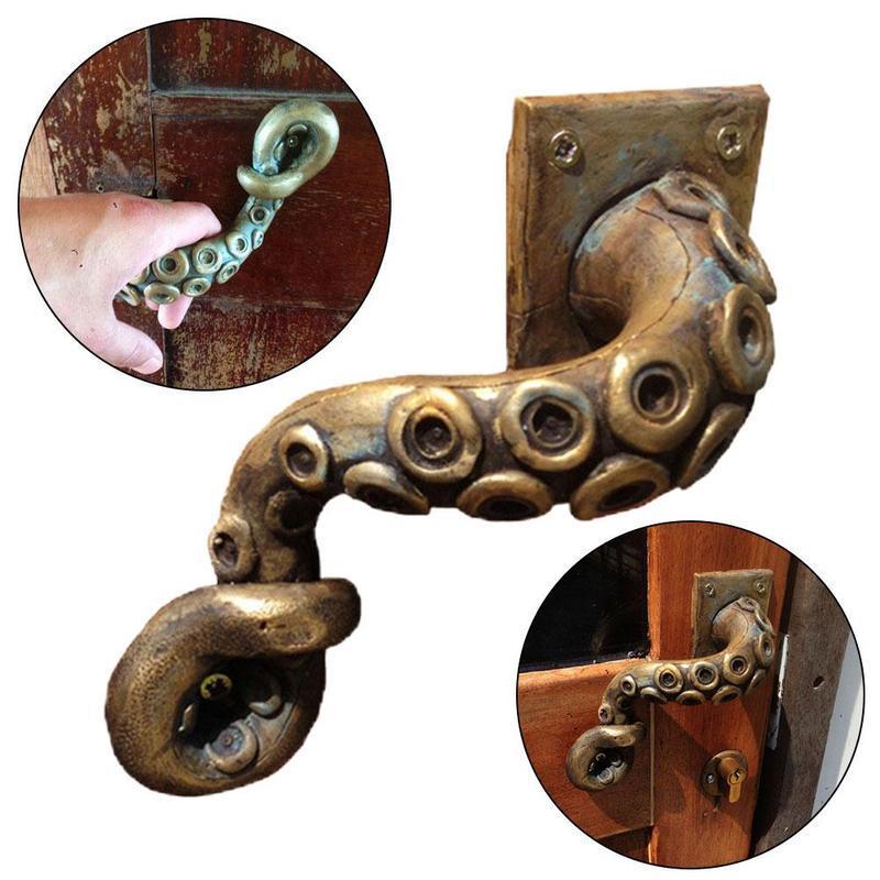 Furniture Hardware Bolts - Vintage Octopus Door Knob Outdoor Hook