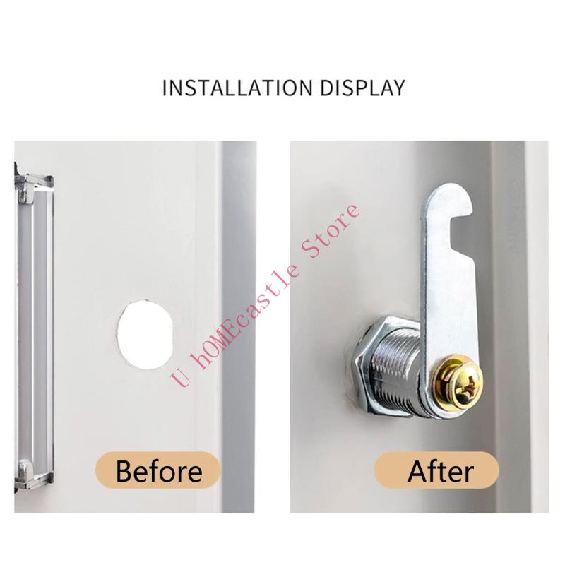 63HF 2set Cabinet Cams Lock wi - огляд і ціна Cabinet Lock Key