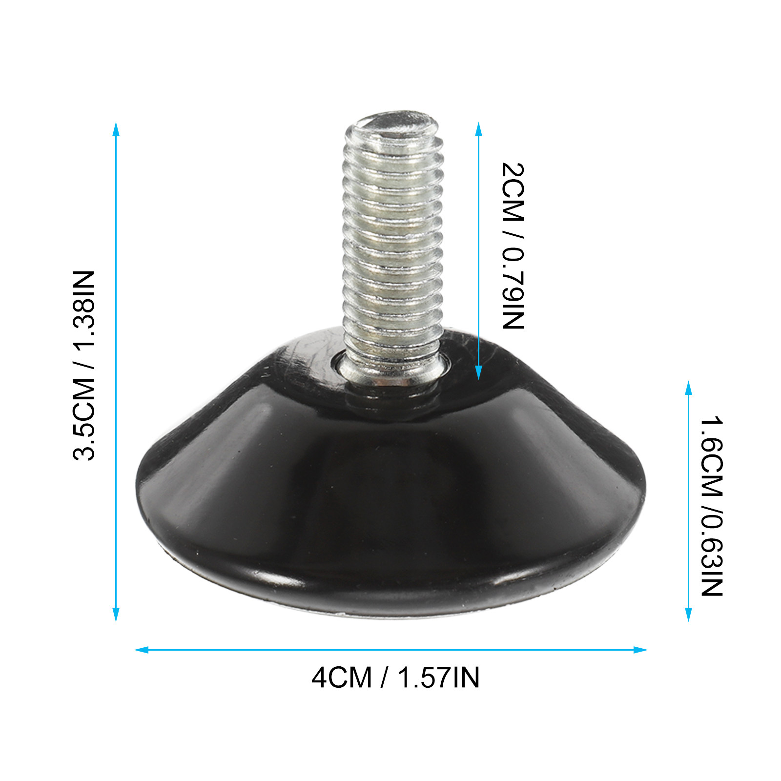 6Pcs Adjustable Furniture Leve - огляд і ціна Furniture Screw Type