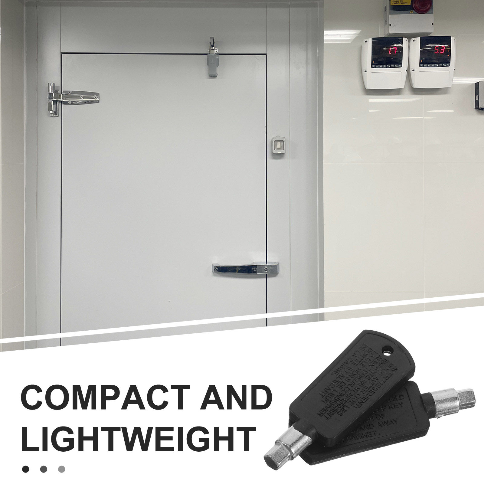 2 Pcs Freezer Door Lock Key Ve - огляд і ціна Cabinet Lock Key