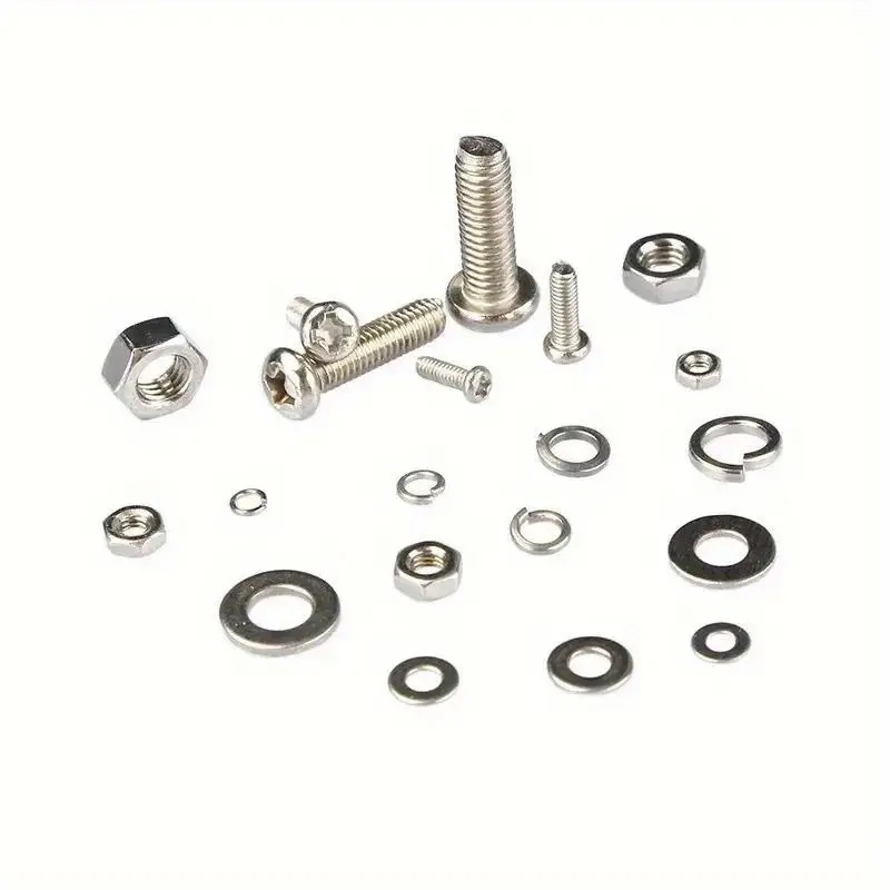 320PCS Hex Nuts & Bolts Set M2 - огляд і ціна Furniture Hardware Bolts