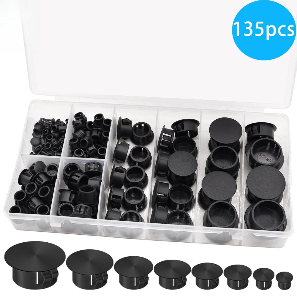 135pcs Cover Screw-type Plug H - огляд і ціна Furniture Screw Type