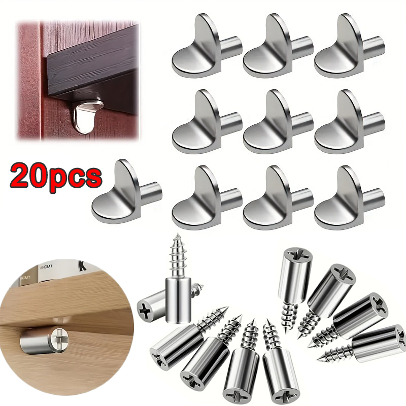 Metal Shelf Support Pegs, 2 St - огляд і ціна Furniture Screw Type