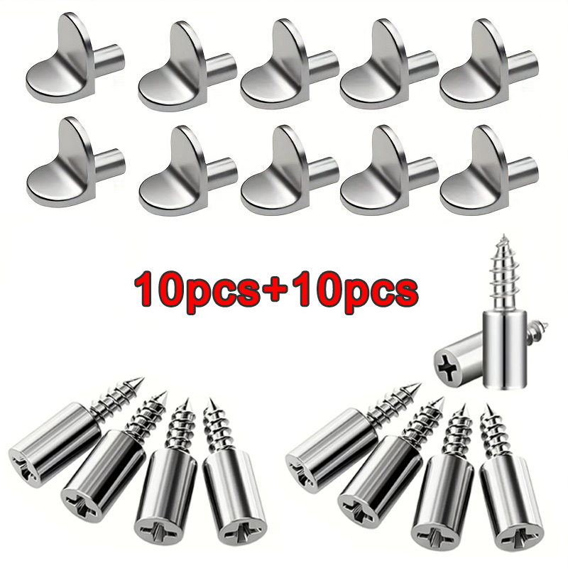 Metal Shelf Support Pegs, 2 St - огляд і ціна Furniture Screw Type