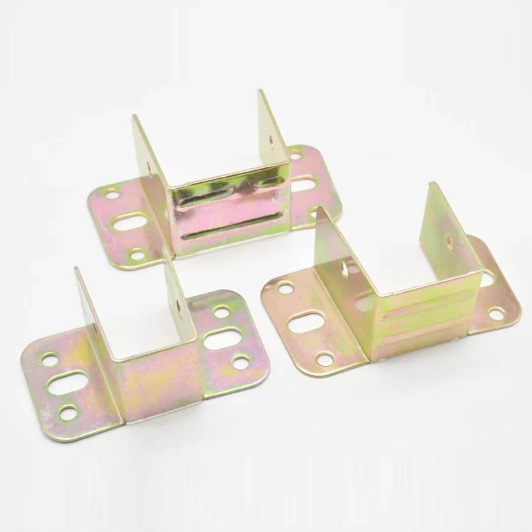 2pcs U Shaped Metal Bed Bracke - огляд і ціна Furniture Hardware Bolts