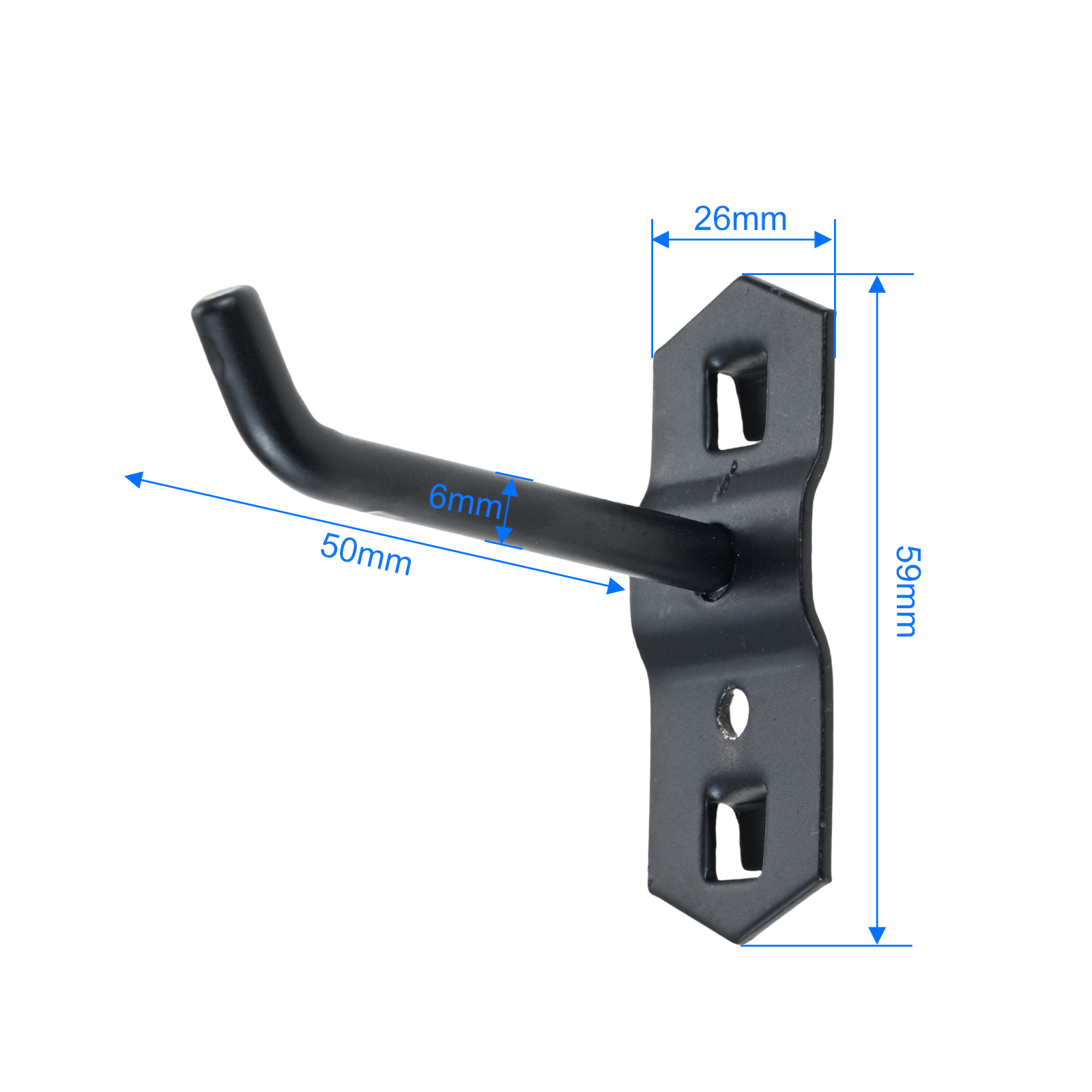 10Pcs/set 50mm Black Hole Boar - огляд і ціна Furniture Hardware Fittings