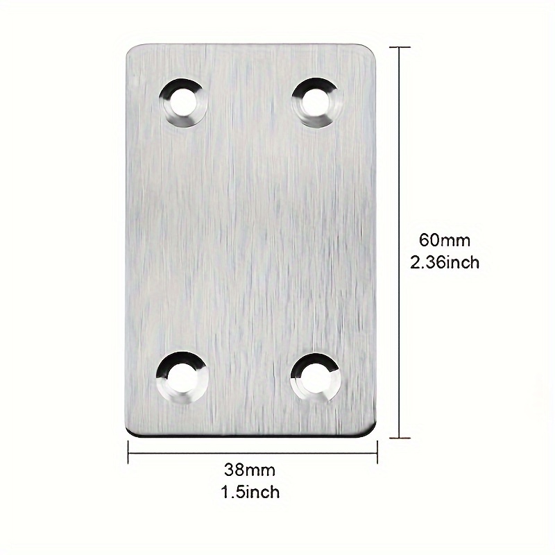 Flat support piece, straight t - огляд і ціна Furniture Screw Type