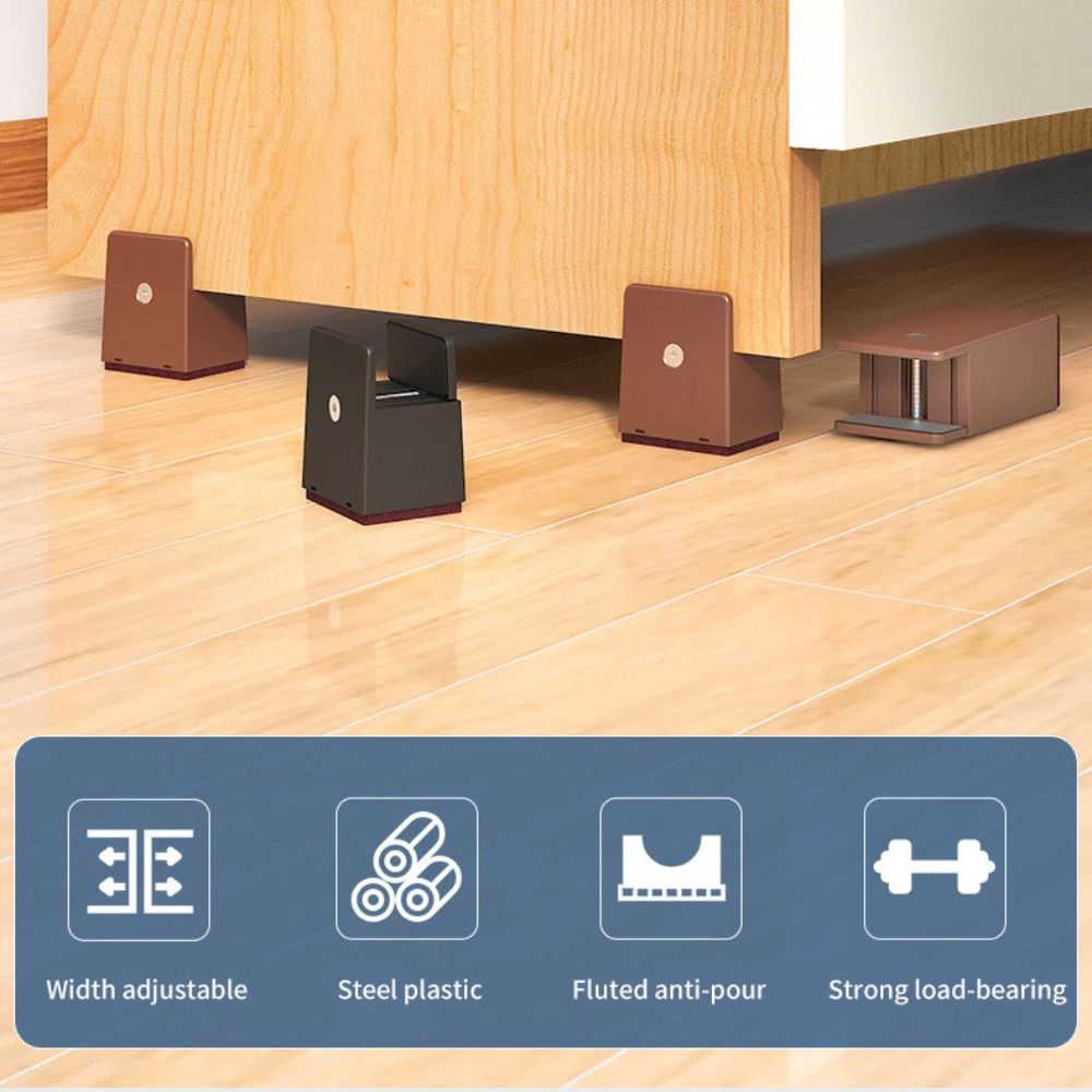 Splint-type Chair Feet Riser S - огляд і ціна Furniture Screw Type