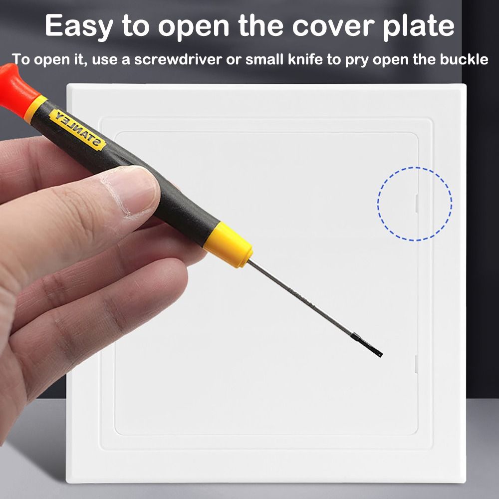 1pc Self-adhesive Access Panel - огляд і ціна Furniture Hardware Fittings