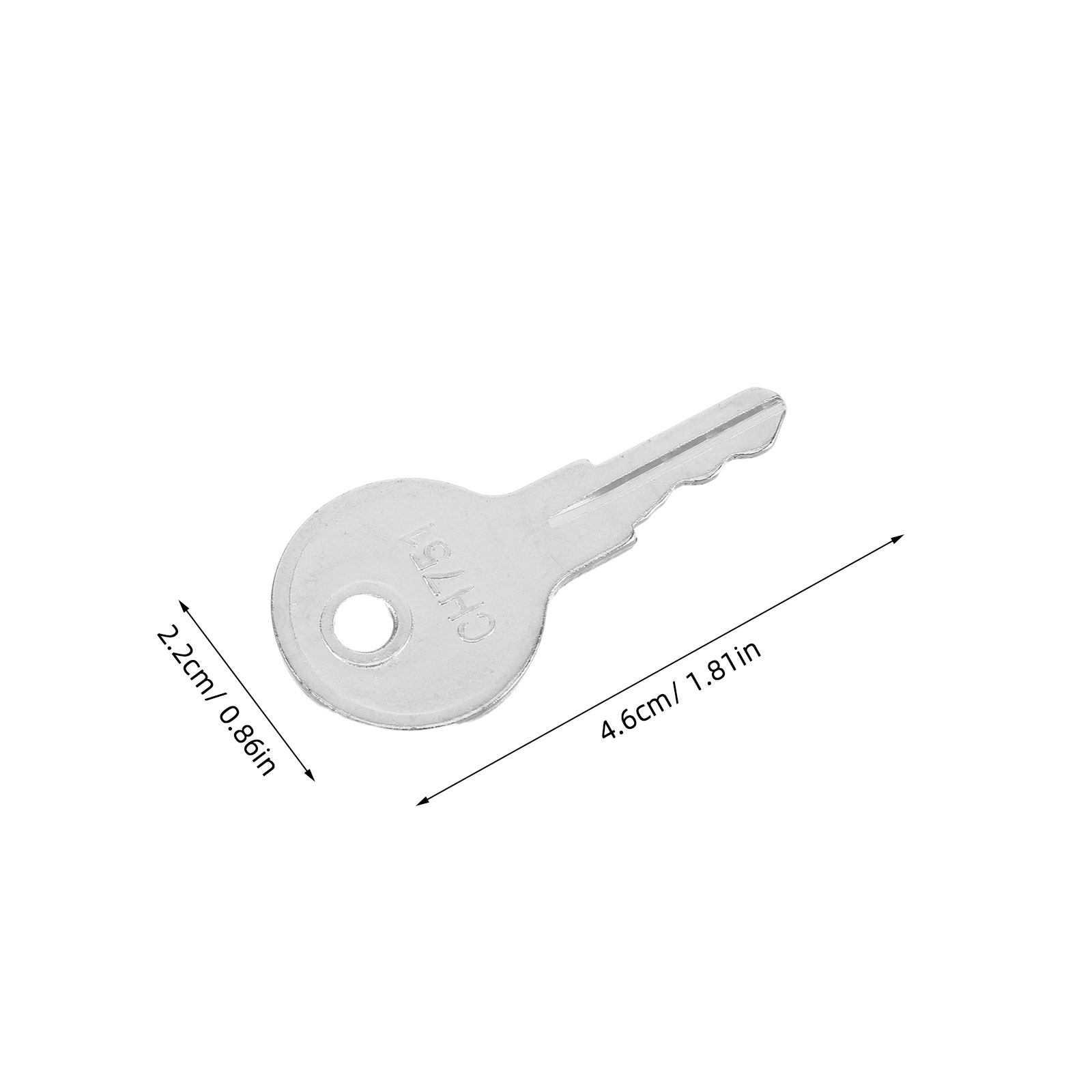 10Pcs Universal Rv Keys Heavy  - огляд і ціна Cabinet Lock Key