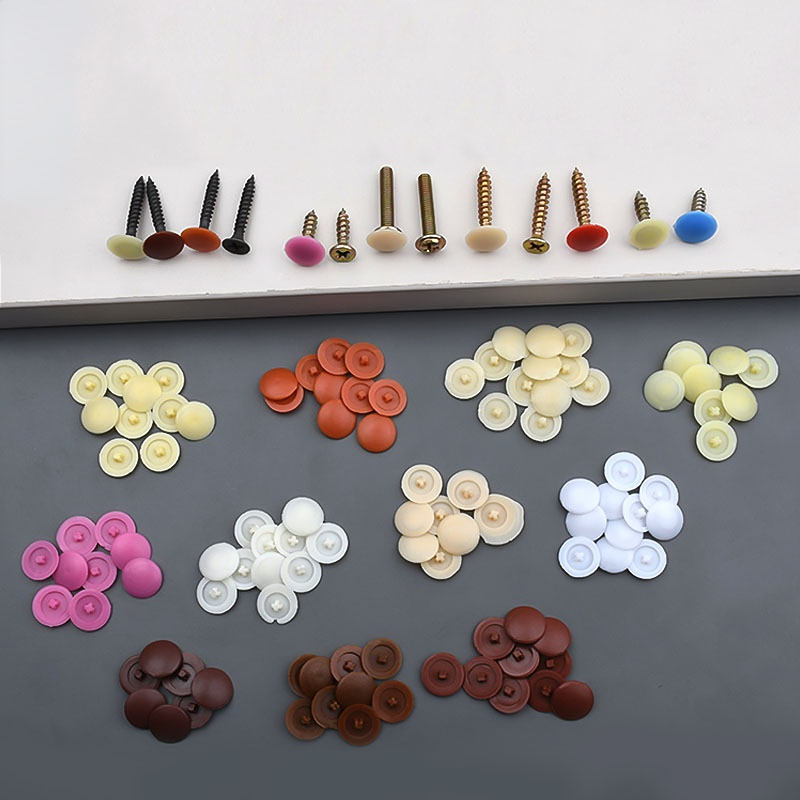 100/500/1000pcs Plastic Screw  - огляд і ціна Furniture Hardware Bolts