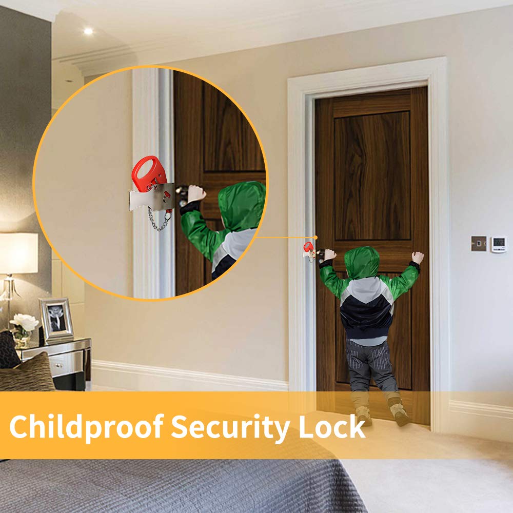 KAK Portable Door Lock Keyless - огляд і ціна Furniture Hardware Fittings
