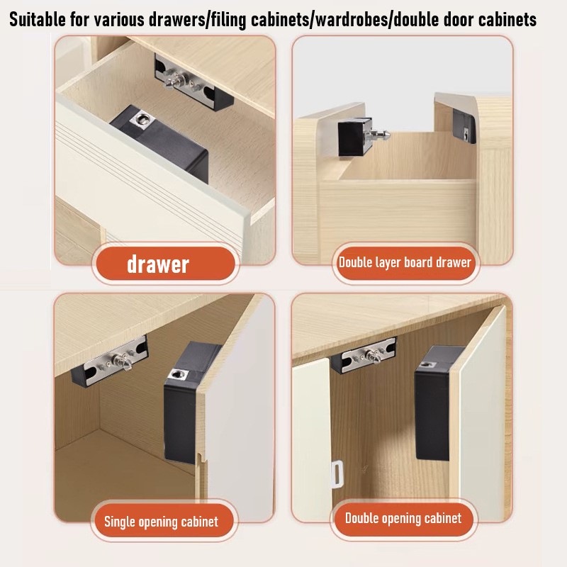 Tuya Smart Cabinet Door Lock K - огляд і ціна Furniture Hardware Bolts