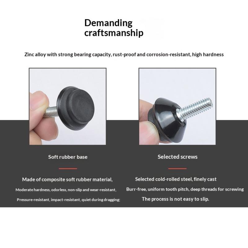 4Pcs Adjustable Furniture Leve - огляд і ціна Furniture Screw Type