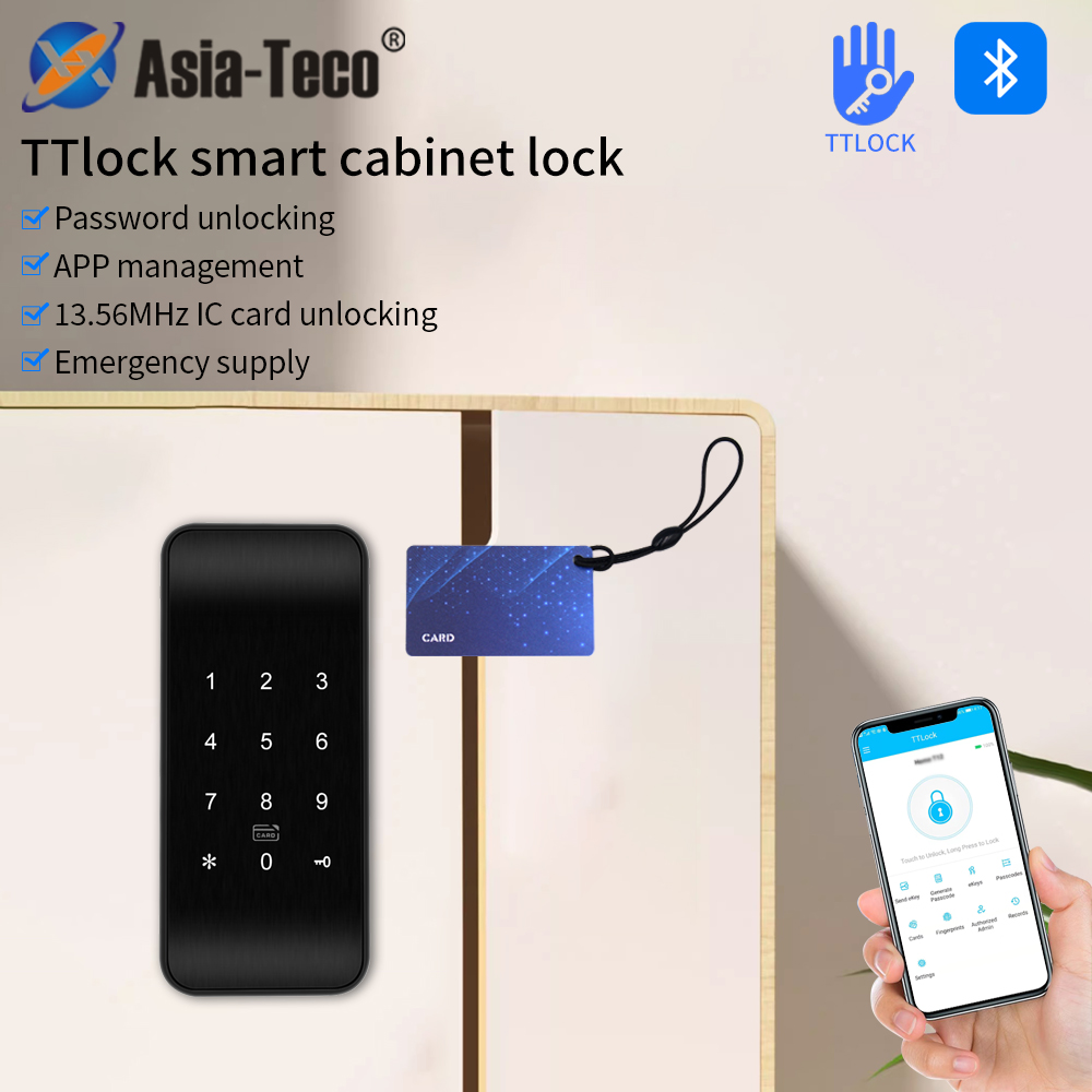 TTLOCK Smart Drawer Lock Elect - огляд і ціна Cabinet Lock Key